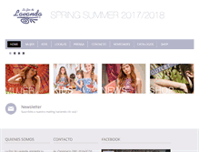 Tablet Screenshot of laflordelavanda.com.ar